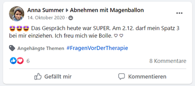 Wie Anna über 50 Kilo mit dem Magenballon in Münster abgenommen hat